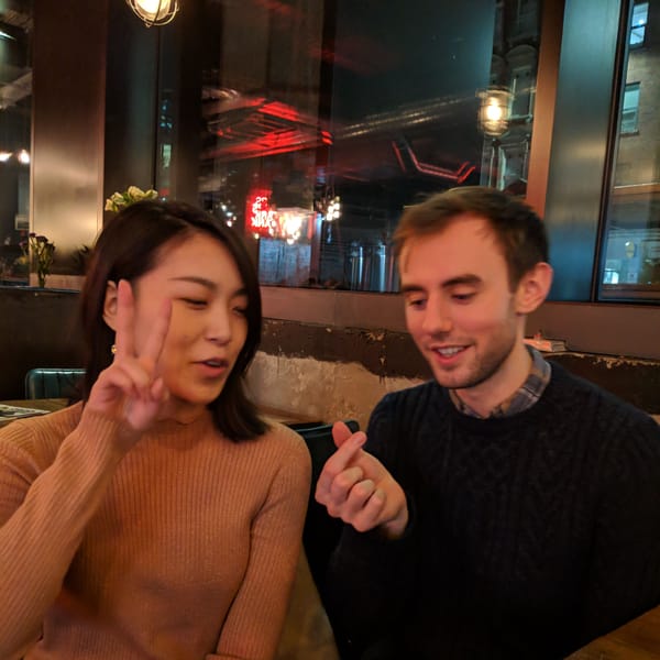 Acacia and Harry, January 2019